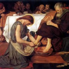 Christ Washing Peter's Feet, Ford Madox Brown