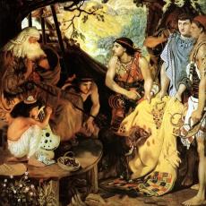 Joseph's Coat by Ford Madox Brown