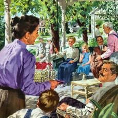 John William Walter, 20th Century, American illustrator