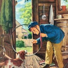 John William Walter, 20th Century, American illustrator